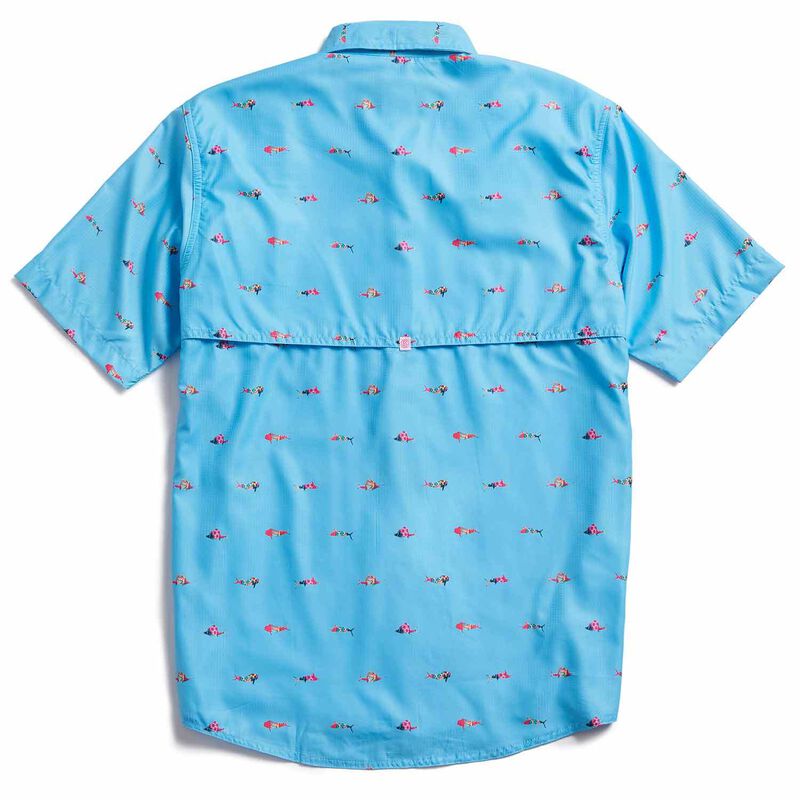 Men's Trippy Fish Shirt image number null