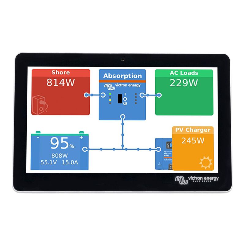 Victron Energy Gx Touch 70, Display Screen For Cerbo Gx (BPP900455070)