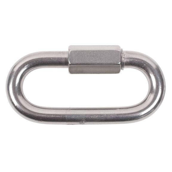 3/8 x 3 1/2 Stainless Steel Chain Quick Link image number 0