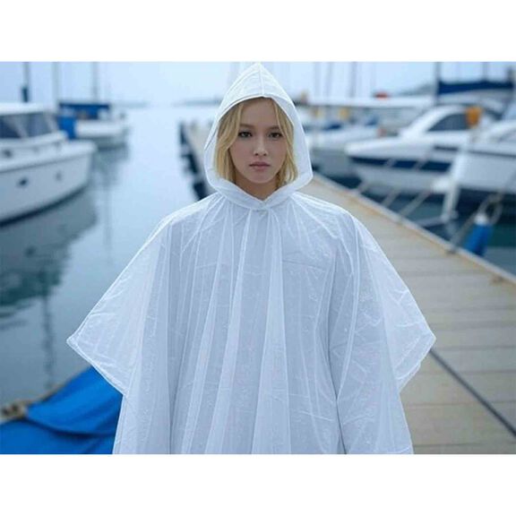 Disposable Rain Poncho image number 0