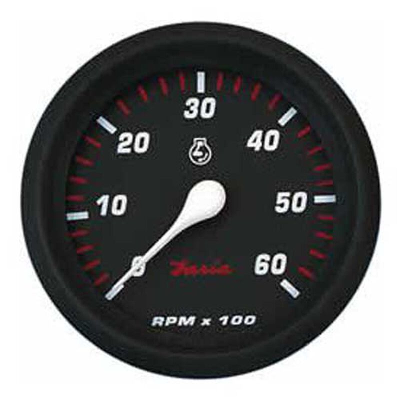 Professional Red Series Tachometer, 7000 rpm, Universal for all Outboard image number 0