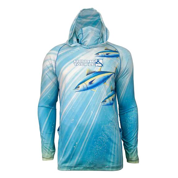 Men's Tuna Abyss Hooded Shirt image number 0