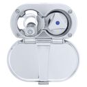 Trinidad Transom Shower Cold Only, Chrome Cup & Lid, Hammer-Head Arctic White Sprayer, 10' White Rubber Hose, Chrome Trinidad Handle image number 4