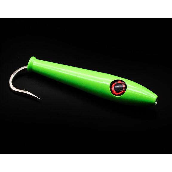 Medium Aluminum 4" Tuna Stick Green image number 0