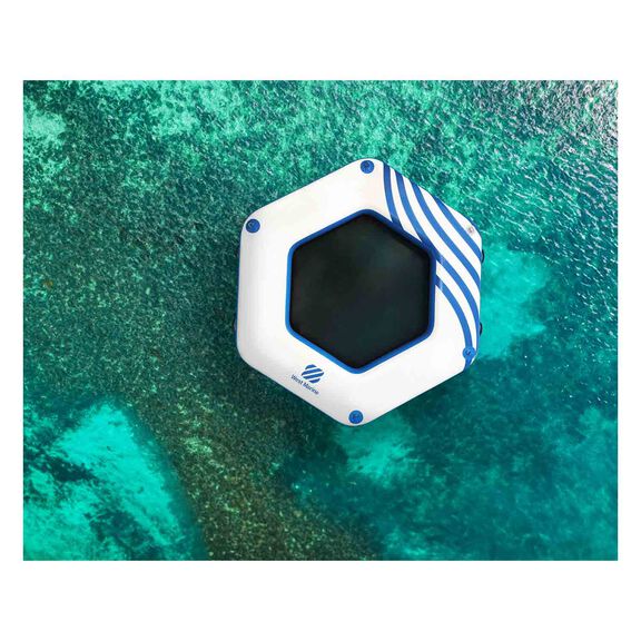 WEST MARINE Floating Hex Mesh Dock 8'6" x 8'6" x 8" Inflatable Platform