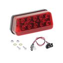 8-Function LED Waterproof Wrap-Around Taillights, Left/Roadside, for Trailers Over 80" image number 0