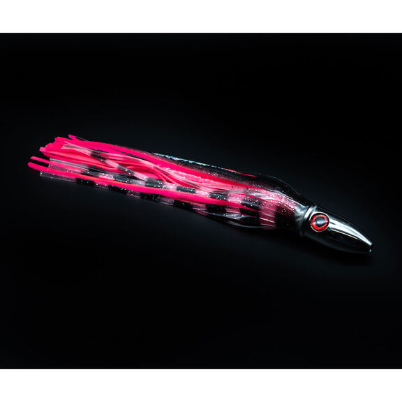 Small Stainless Bullet Head Black/Pink Rigged image number 0