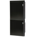 Cruise 195 Classic Fridge/Freezer - AC/DC, Left Swing, Black Door & Panel, 3 Sided Black Flange image number 0