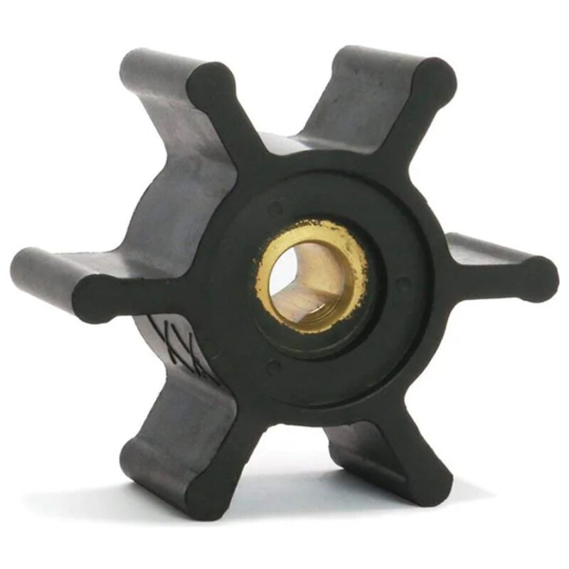 Jabsco Nitrile Impeller, 2" x 7/8" x 5/16", 4 Drive, Plastic Insert, 6 Blades | by West Marine