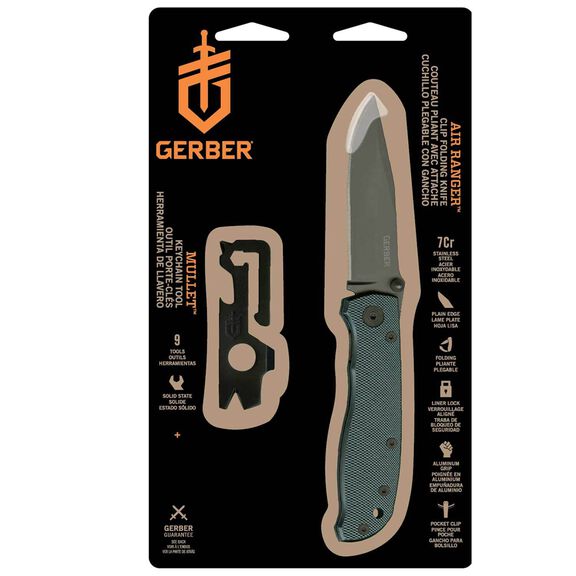 Air Ranger Knife & Mullet Multi-Tool Package image number 0