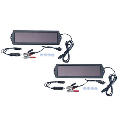 12-Volt Solar Battery Maintainers, 2-Pack