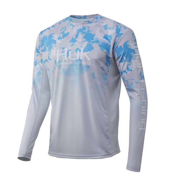 Men's Icon X Refraction Camo Fade Shirt image number 0