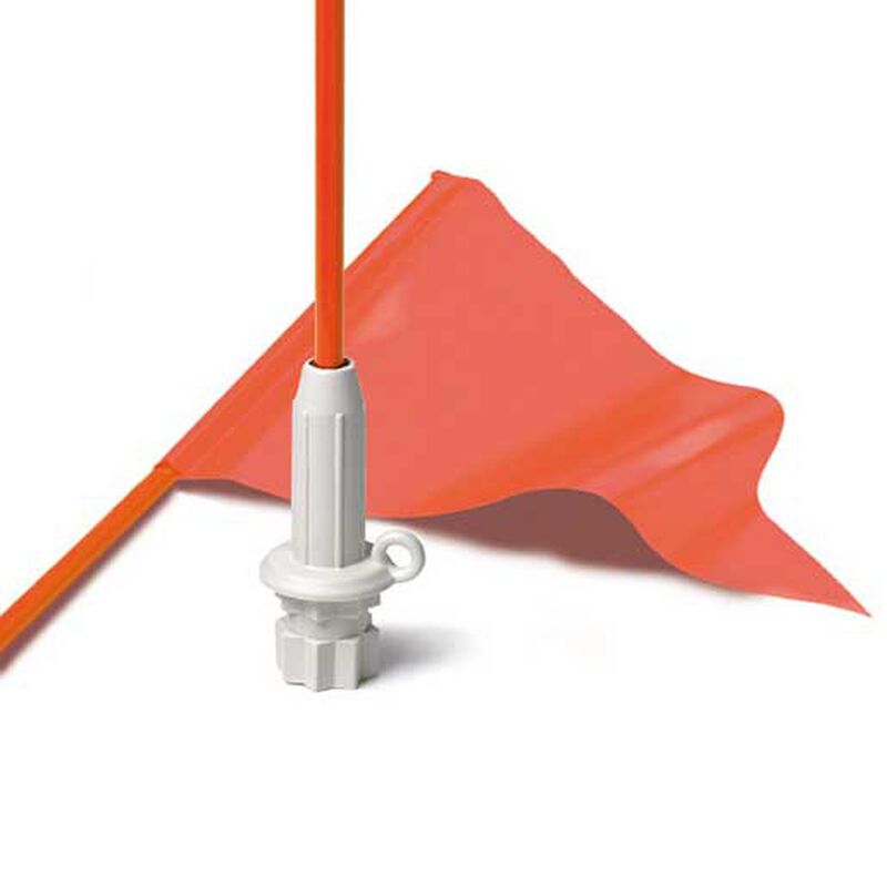 Kayak Flag Kit with Pennant, White Base image number 0