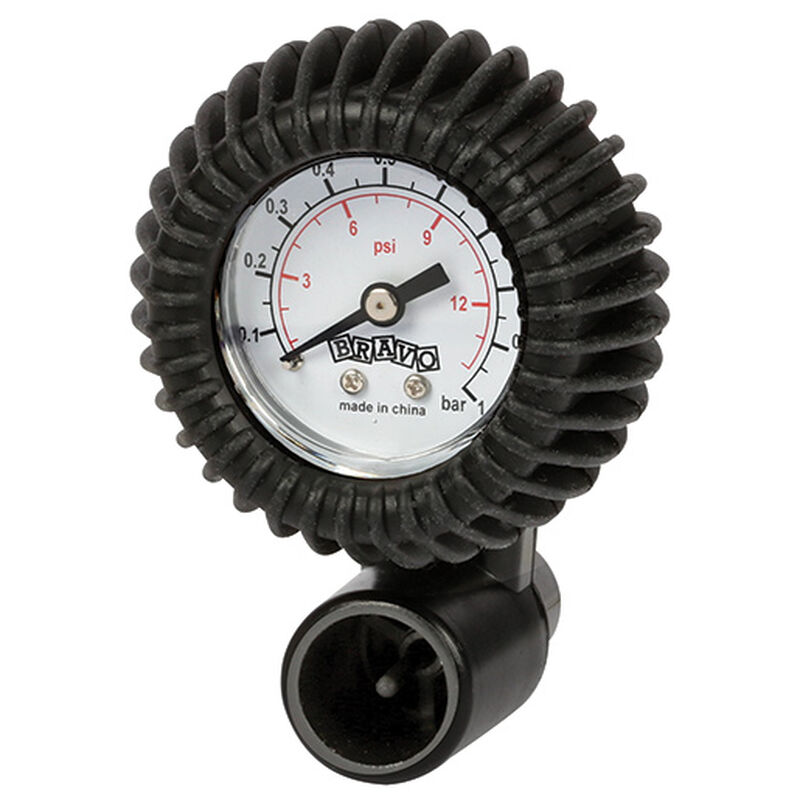 Inflatable Boat Pressure Gauge with Hose Adapters image number 1