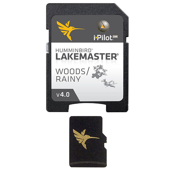 HCWR4 Lakemaster Woods/Rainy Chart MicroSD Card, Version 4 image number 1