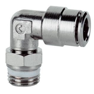 Swivel Elbow 3/8"Npt X 3/8" Od