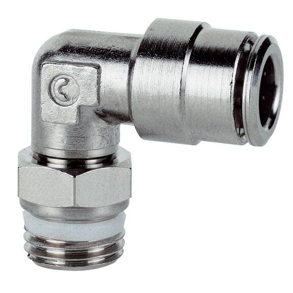 Swivel Elbow 3/8"Npt X 3/8" Od image number 0
