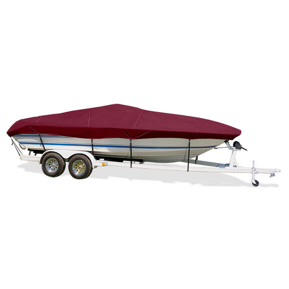 Day Cruiser Cover, I/O, Burgundy, Hot Shot, 21'5"-22'4", 98" Beam image number 0