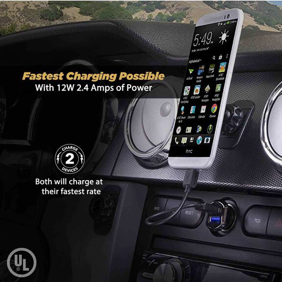 reVOLT 12W Dual USB DC Receptacle for iPod, iPhone and iPad image number 5