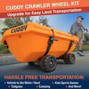Crawler Wheel Conversion Set, Cooler Wheel Kit for Cuddy Coolers image number 1