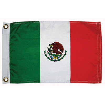 Mexico Courtesy Flag, 12" x 18"