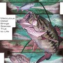 Guy Harvey Largemouth Bass 8 Rod Wall Rack image number 1