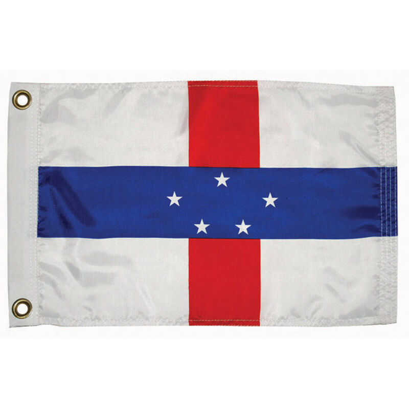 Former Netherlands Antilles Flag, 12" x 18" image number 0