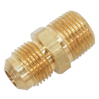 3/8" Male Flare to 3/8" Male NPT Propane Adapter