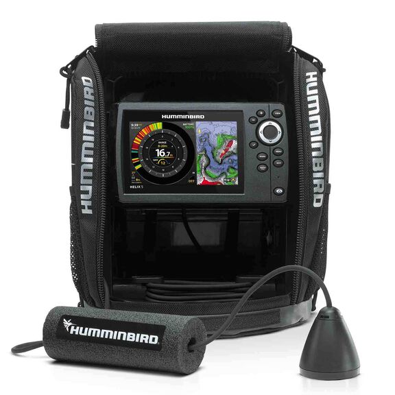 ICE Helix 5 Chirp GPS G2 FB Fishfinder/GPS Combo with Transducer image number 0