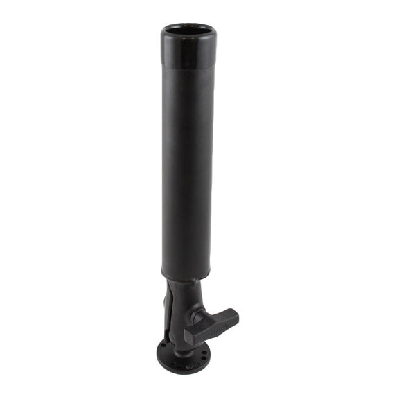 ram rod fishing rod holder with Plunger Bulkhead Base in plunger safety mechanism RAM Mount Revolution Tube Rod