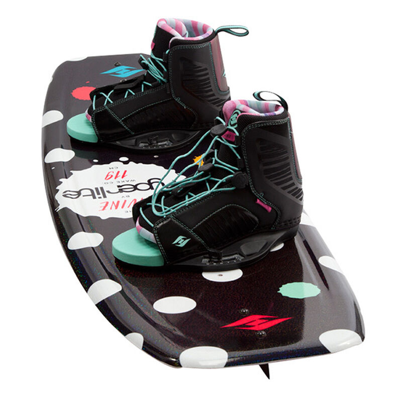 119 Divine Wakeboard Combo Package w/ Jinx Boot, 4-8.5 image number 3
