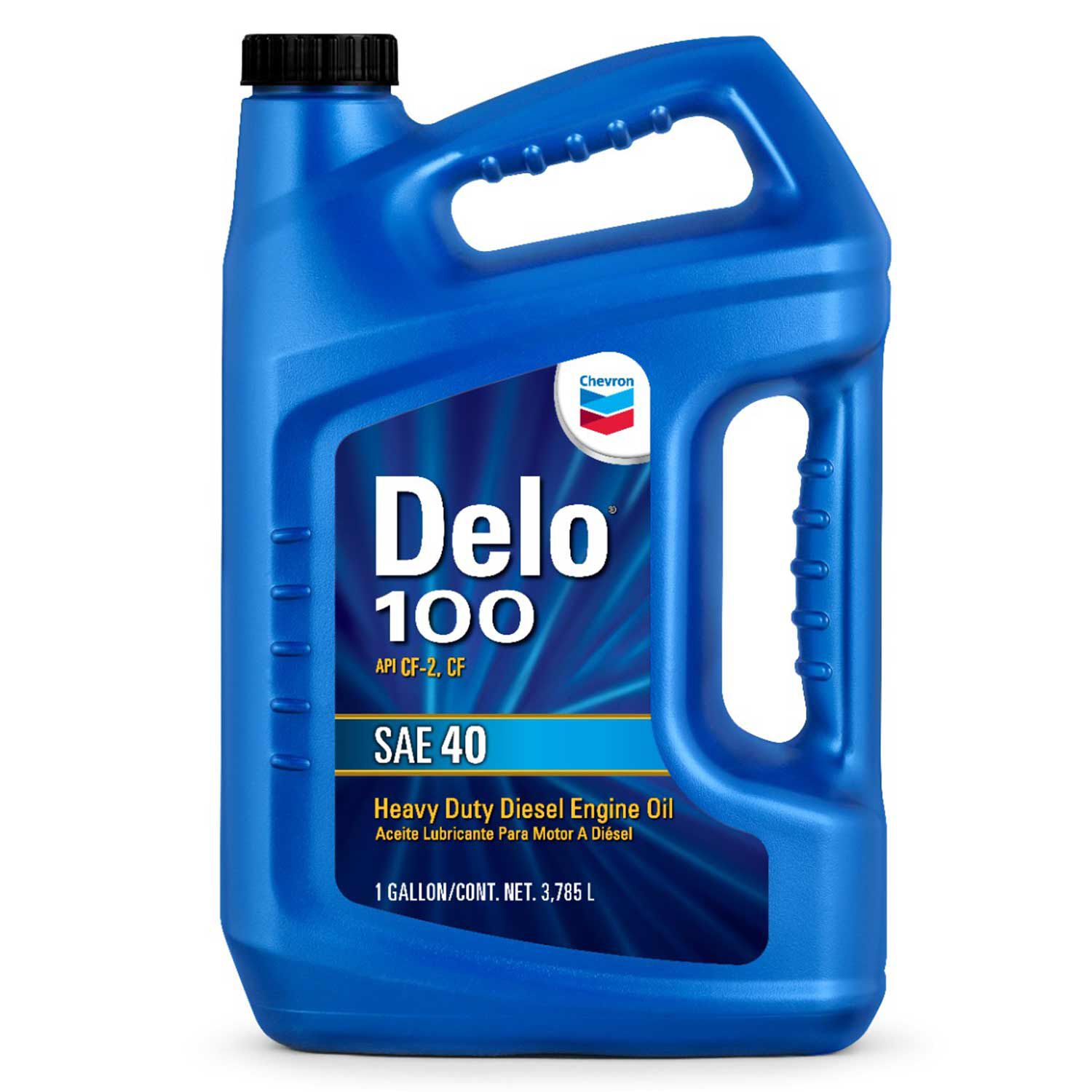 Chevron Delo 100 SAE 40 Heavy Duty Conventional Engine Oil, 1 Gallon
