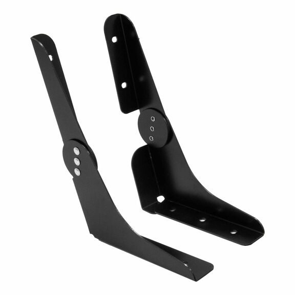 8WD147B XTR Series OEM Grade No-Pinch Hinge Set, Black image number 0