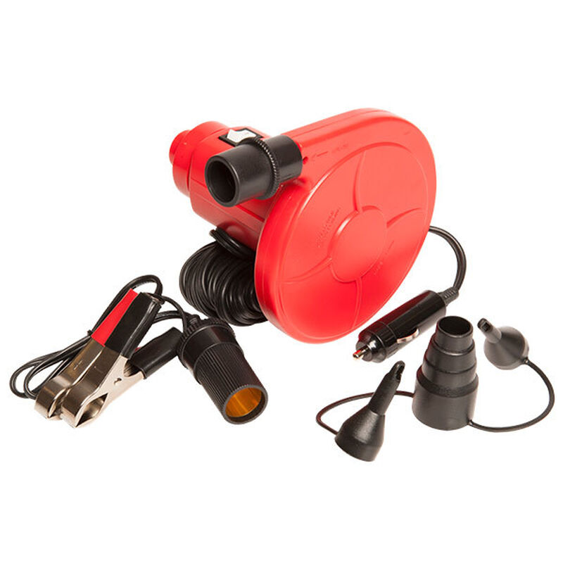 HO SPORTS 12V Compact Electric Inflator/Deflator for Tubes West Marine