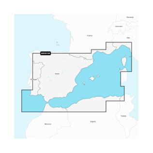 Garmin Navionics+ EU010R Spain, Mediterranean Coast, Electronic Chart
