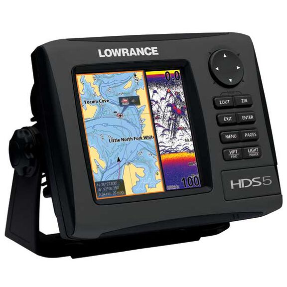 HDS-5 Gen2 Fishfinder/GPS Chartplotter with 50/200kHz Transducer image number 0