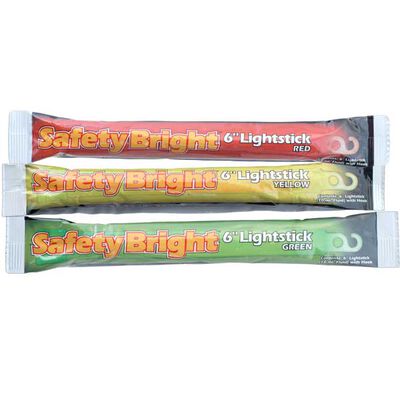 6" 12 Hour Light Sticks, 3-Pack