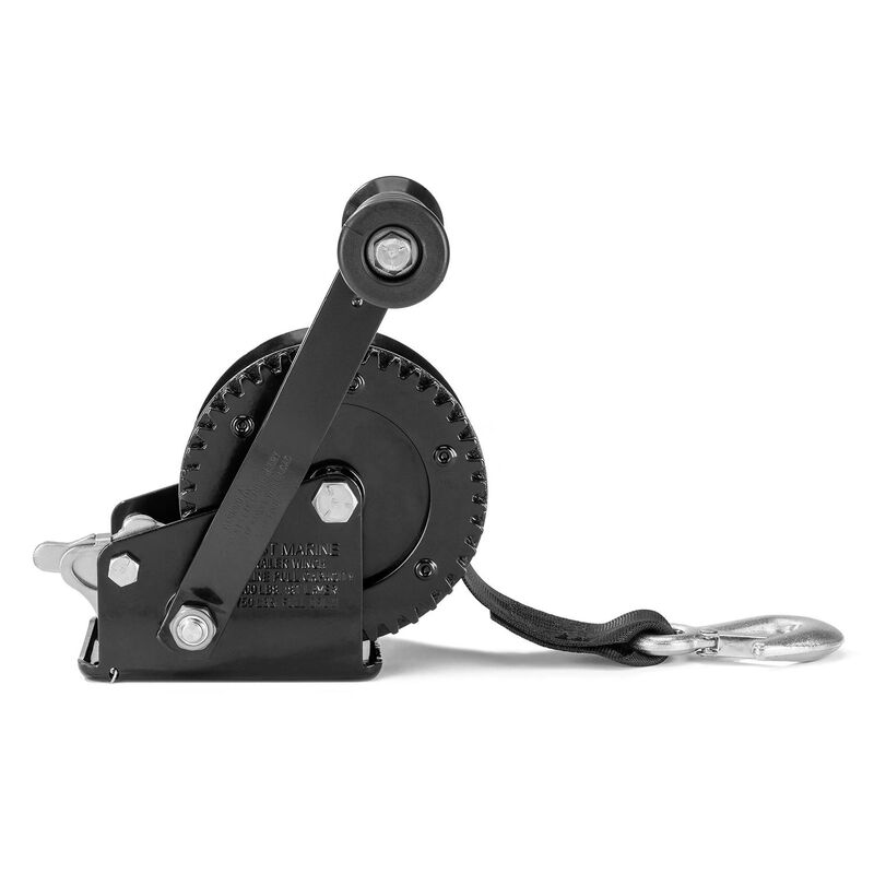1500 lb. Manual Trailer Winch with Strap image number 3