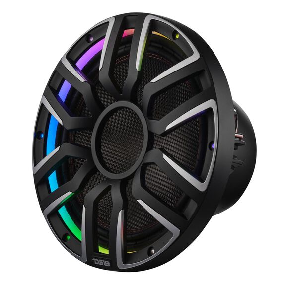 12" Neodymium Marine & Powersport Subwoofer with Digital LED Lights and Carbon Fiber Cone | 800W RMS 4-Ohm image number 3