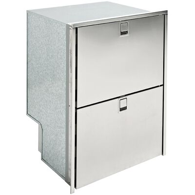 Drawer 160 Light Refrigerator Only, AC/DC, 5.5 Cu. Ft., Stainless Steel, 4-Sided Flush Mount Flange