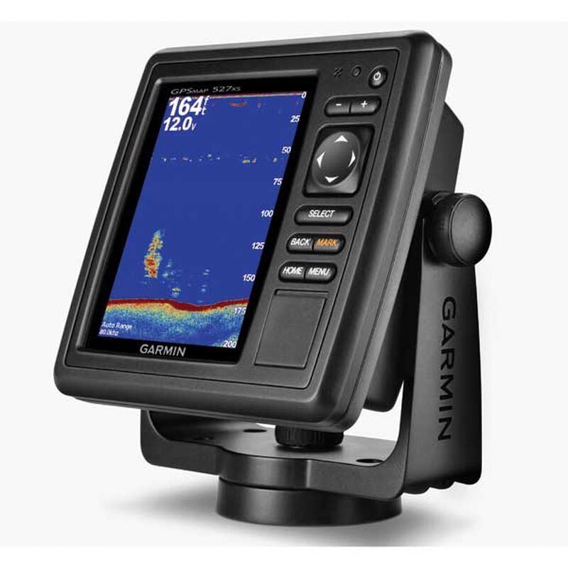 GARMIN GPSMAP 527xs Fishfinder/GPS Combo with Worldwide Basemap Charts