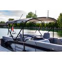 SureShade Pontoon Bimini Cover Speed Top Replacement Fabric, Black image number 2