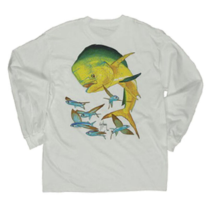 Men's Bull Dolphin Long-Sleeve Tee image number 0