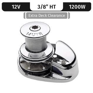 Muir Storm 1250 Capstan Windlass Low-Profile, 3/8" HT (G4), 12V DC, 1200W