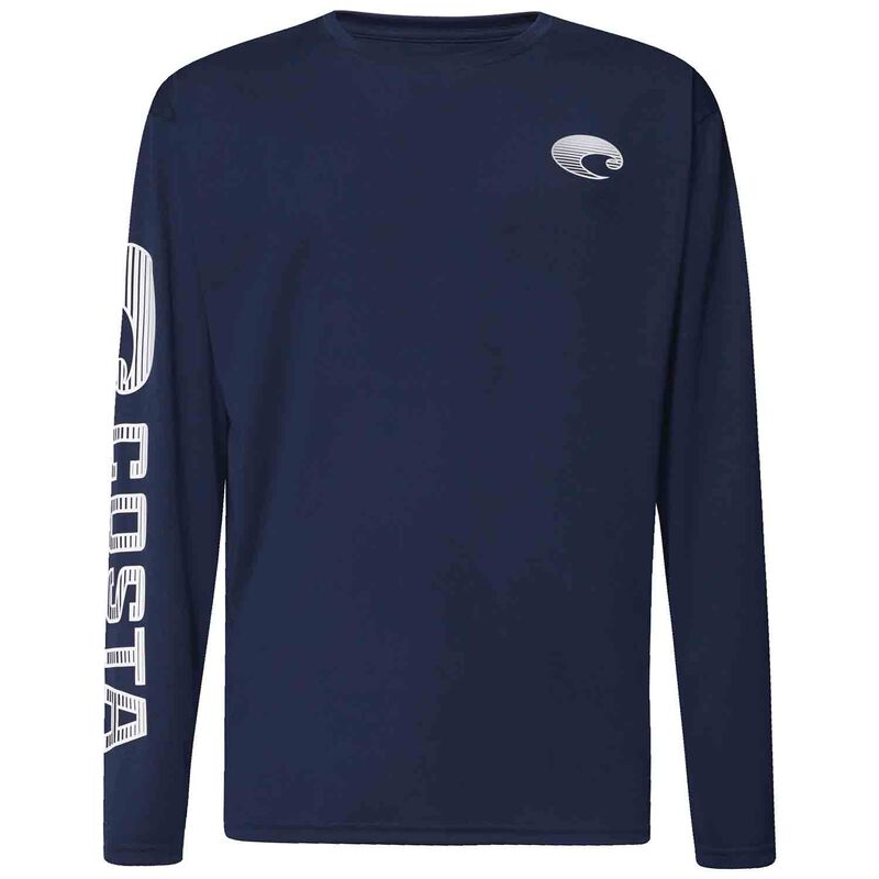Costa Del Mar Lifestyle Technical Crew Top T-Shirt Mens Navy FQA400035-602, XXL