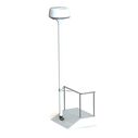 8' Pole Kit with 1" Rail Stand-Off Kit image number 0