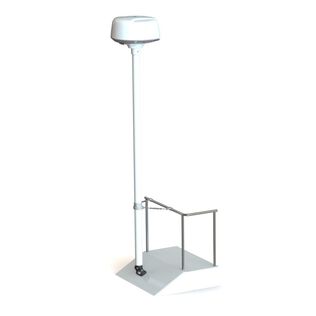 8' Pole Kit with 1" Rail Stand-Off Kit