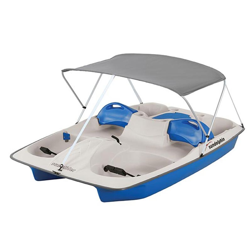 8' Sun Slider Ocean Pedal Boat with Canopy image number null