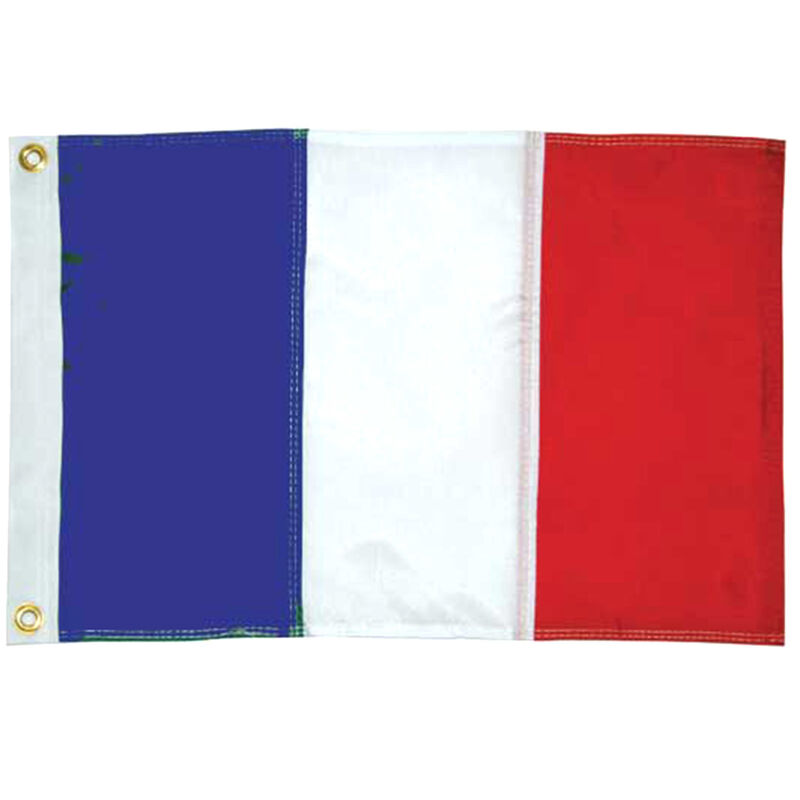 France Courtesy Flag, 12" x 18" image number 0
