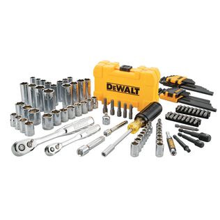DEWALT 1/4" & 3/8". Drive Mechanics Tools Set, 108 Piece